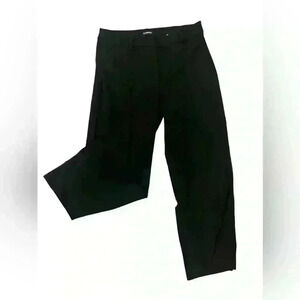 EXPRESS CROPPED STRAIGHT HIGH RISE PANTS
